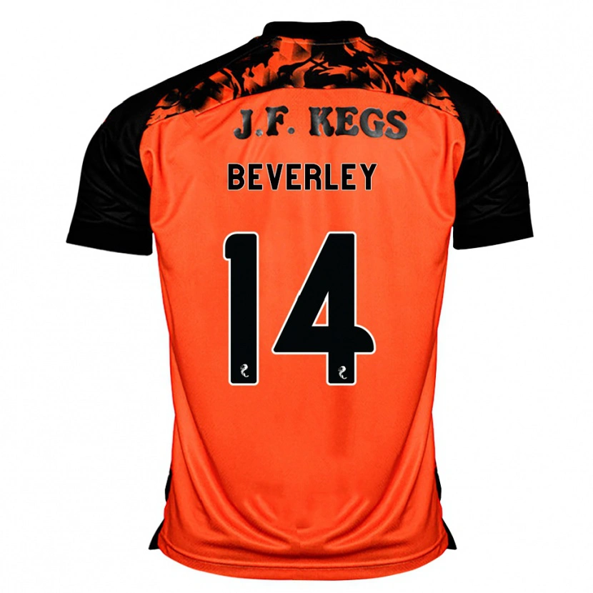 Danxen Men Cian Beverley #14 Orange Black White Home Jersey 2026/27 T-Shirt