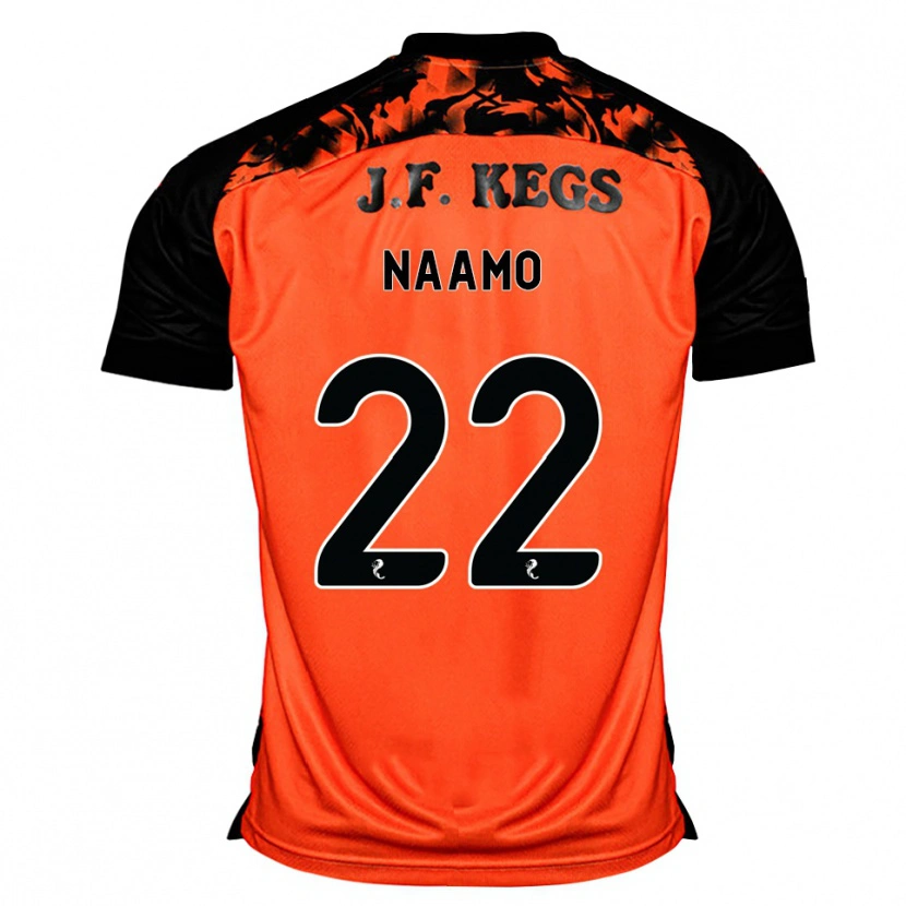 Danxen Men Dario Naamo #22 Orange Black White Home Jersey 2026/27 T-Shirt