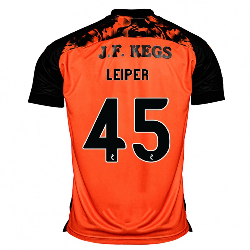 Danxen Men Cohen Leiper #45 Orange Black White Home Jersey 2026/27 T-Shirt