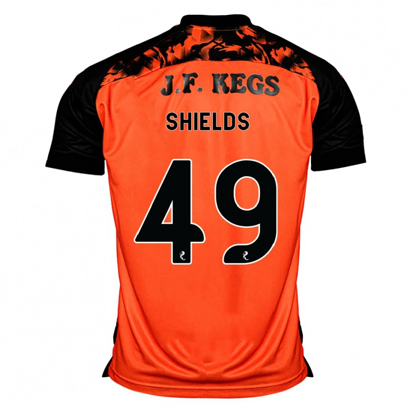 Danxen Men Conal Shields #49 Orange Black White Home Jersey 2026/27 T-Shirt