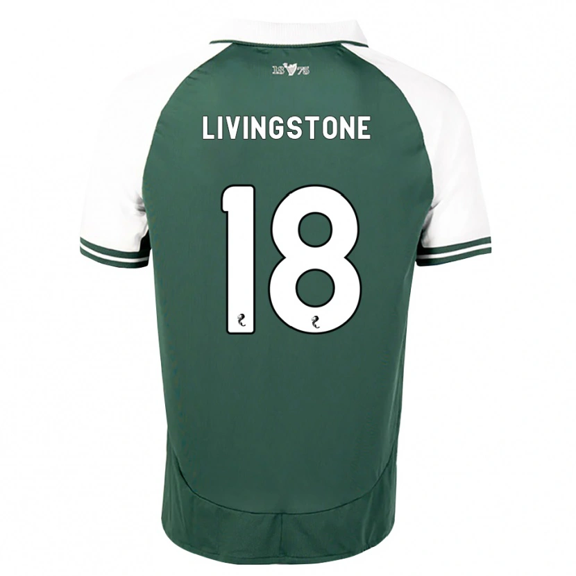 Danxen Men Rosie Livingstone #18 Seagreen White Home Jersey 2026/27 T-Shirt