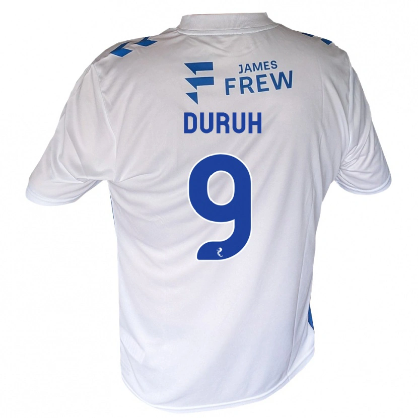 Danxen Men Samuel Duruh #9 Royalblue White Home Jersey 2026/27 T-Shirt