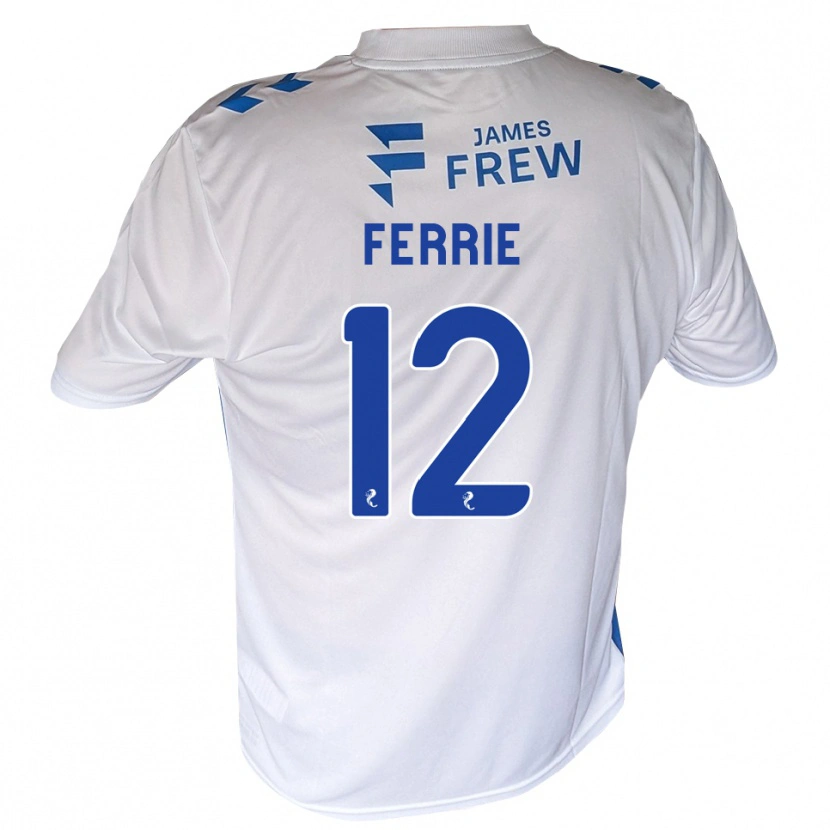 Danxen Men Calum Ferrie #12 Royalblue White Home Jersey 2026/27 T-Shirt