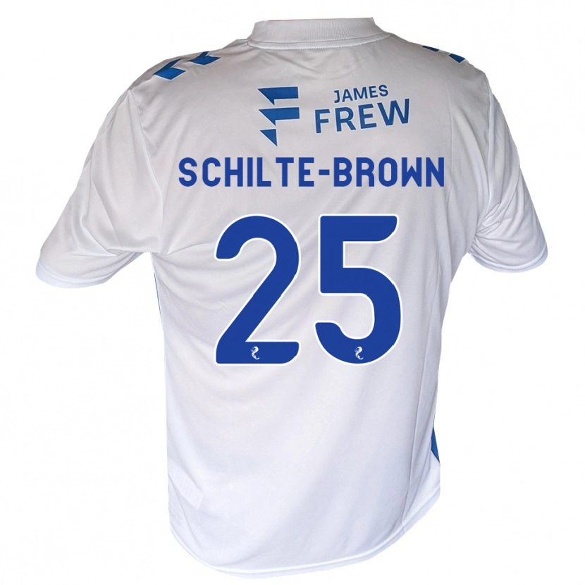 Danxen Men Ethan Schilte-Brown #25 Royalblue White Home Jersey 2026/27 T-Shirt