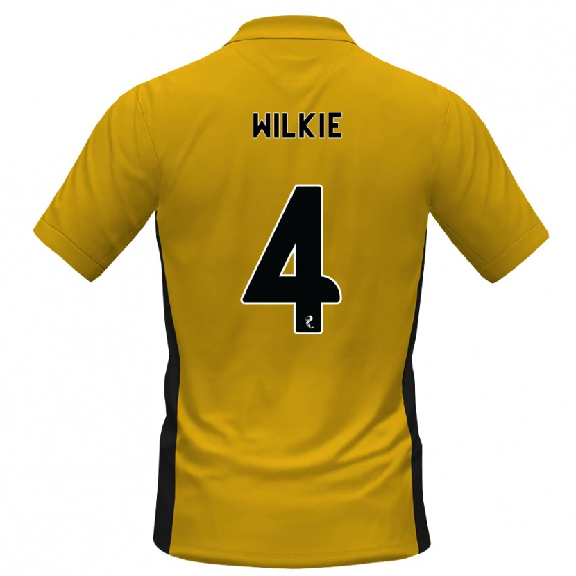 Danxen Men Jack Wilkie #4 Orange Black Home Jersey 2026/27 T-Shirt
