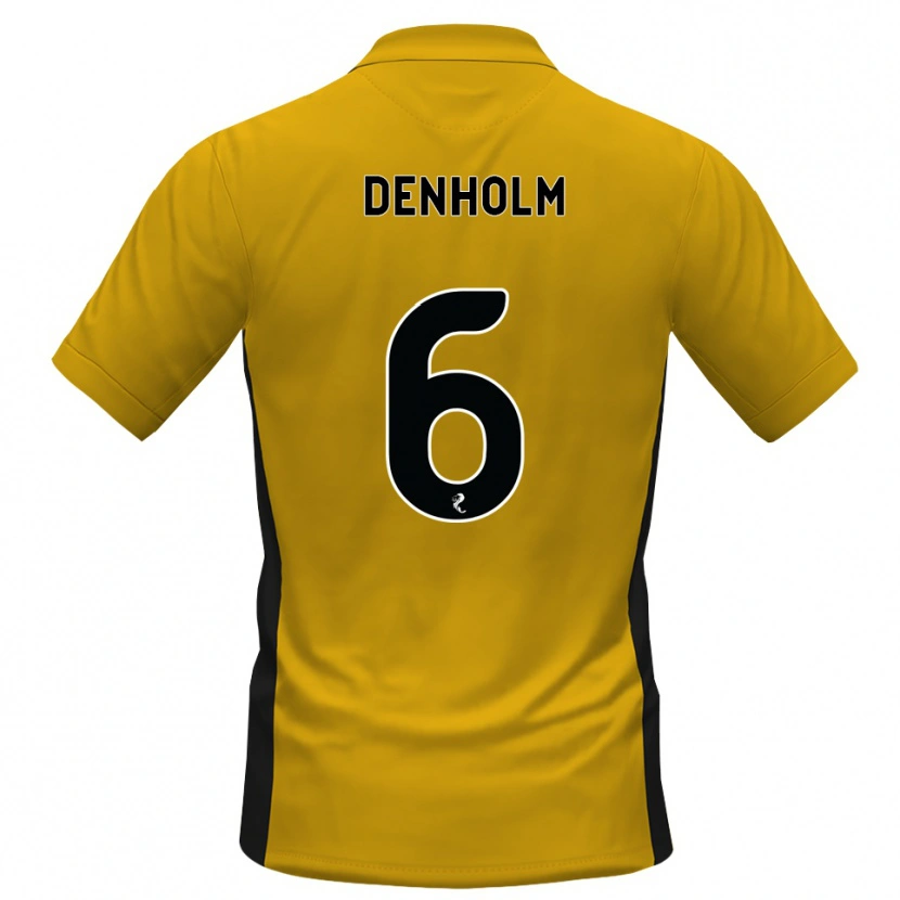 Danxen Men Aidan Denholm #6 Orange Black Home Jersey 2026/27 T-Shirt