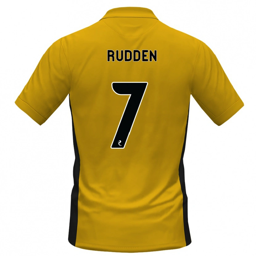 Danxen Men Zak Rudden #7 Orange Black Home Jersey 2026/27 T-Shirt