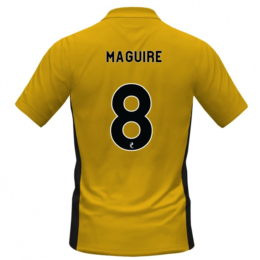 Danxen Men Ciaran Maguire #8 Orange Black Home Jersey 2026/27 T-Shirt