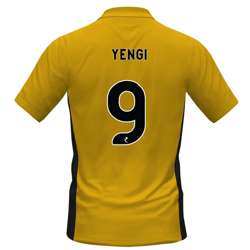 Danxen Men Tete Yengi #9 Orange Black Home Jersey 2026/27 T-Shirt