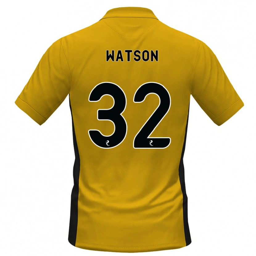 Danxen Men Ashley Watson #32 Orange Black Home Jersey 2026/27 T-Shirt