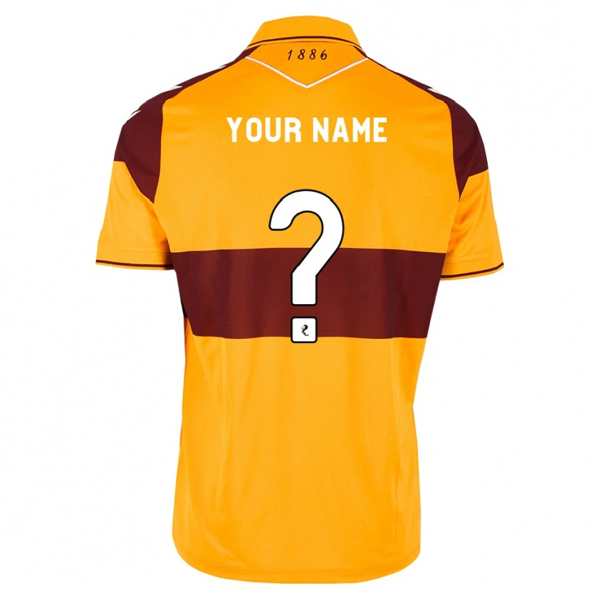 Danxen Men Your Name #0 Maroon Orange Home Jersey 2026/27 T-Shirt