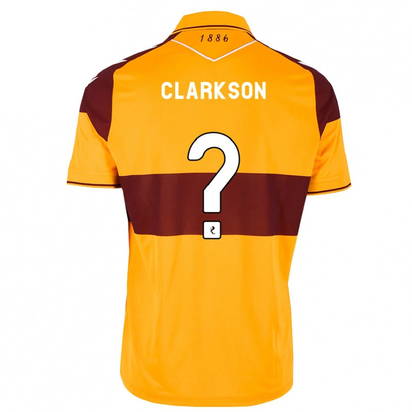 Danxen Men Joshua Clarkson #0 Maroon Orange Home Jersey 2026/27 T-Shirt