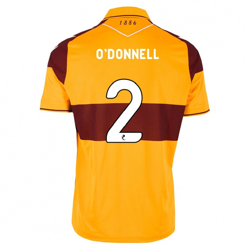 Danxen Men Stephen O'donnell #2 Maroon Orange Home Jersey 2026/27 T-Shirt