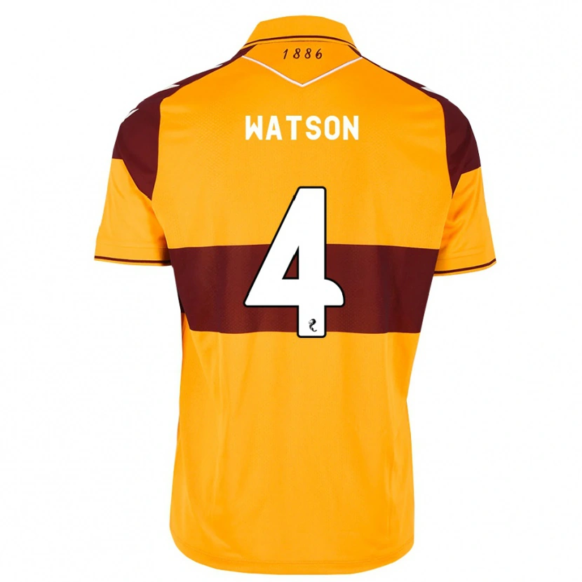 Danxen Men Chelsie Watson #4 Maroon Orange Home Jersey 2026/27 T-Shirt