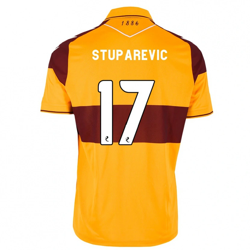 Danxen Men Filip Stuparevic #17 Maroon Orange Home Jersey 2026/27 T-Shirt