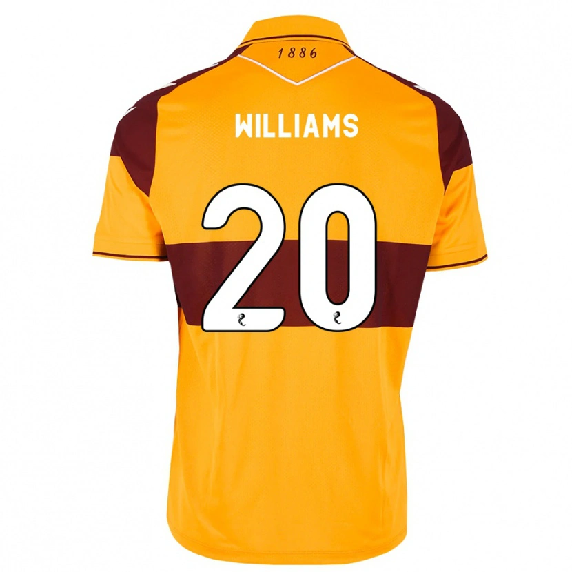 Danxen Men Dylan Williams #20 Maroon Orange Home Jersey 2026/27 T-Shirt