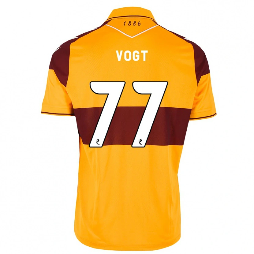 Danxen Men Willy Vogt #77 Maroon Orange Home Jersey 2026/27 T-Shirt