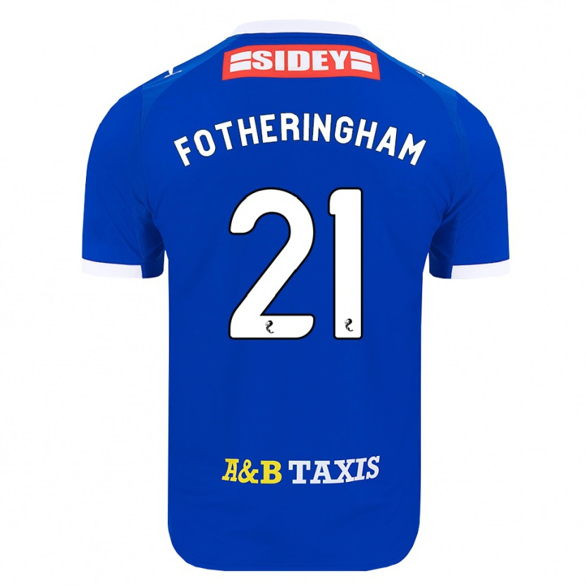 Danxen Men Kai Fotheringham #21 Blue Red Yellow Home Jersey 2026/27 T-Shirt