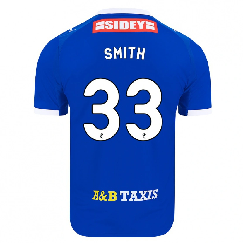 Danxen Men Liam Smith #33 Blue Red Yellow Home Jersey 2026/27 T-Shirt