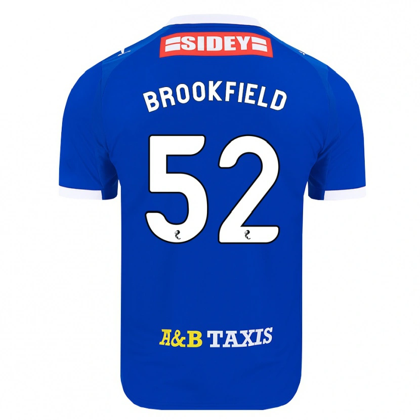 Danxen Men Arran Brookfield #52 Blue Red Yellow Home Jersey 2026/27 T-Shirt