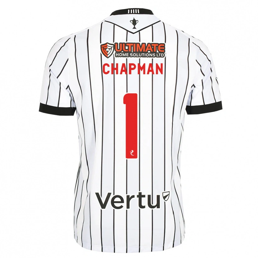 Danxen Men Jacob Chapman #1 White Black Red Home Jersey 2026/27 T-Shirt