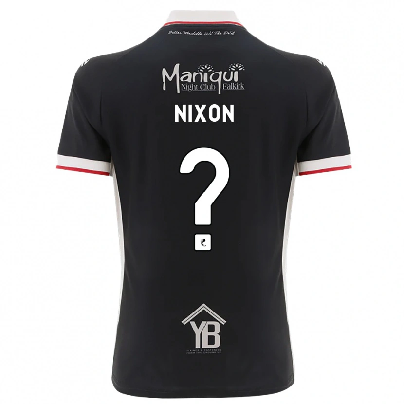 Danxen Men Stevie Nixon #0 Black White Red Home Jersey 2026/27 T-Shirt