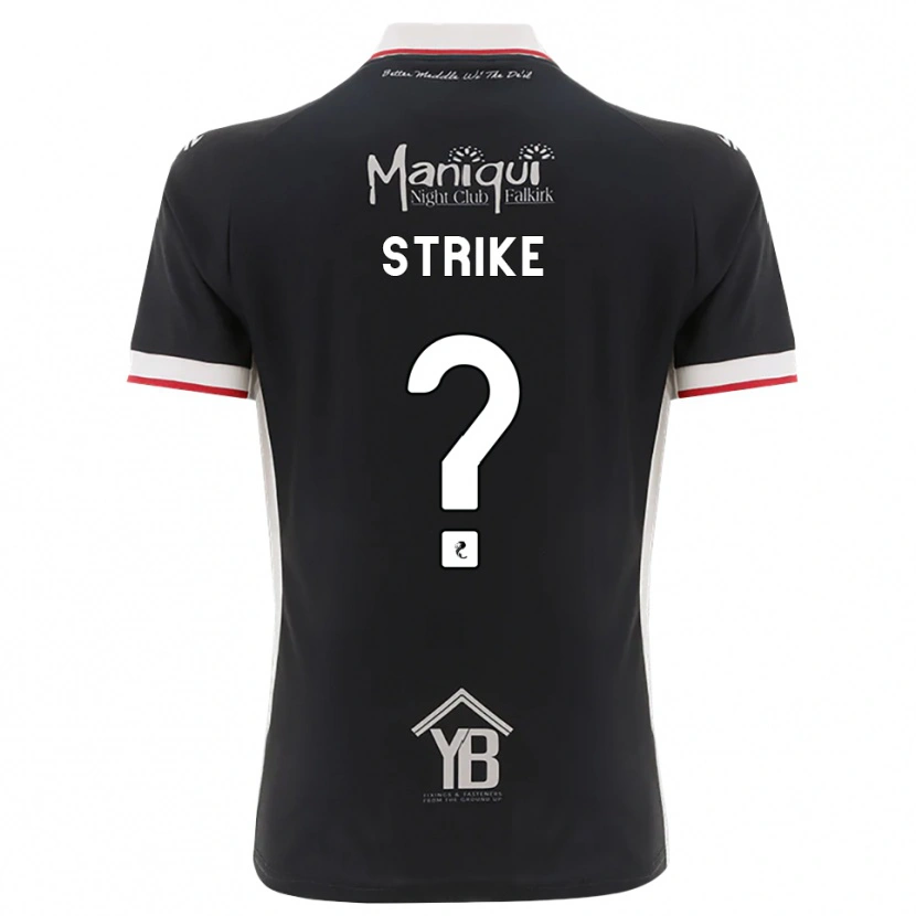 Danxen Men Ally Strike #0 Black White Red Home Jersey 2026/27 T-Shirt