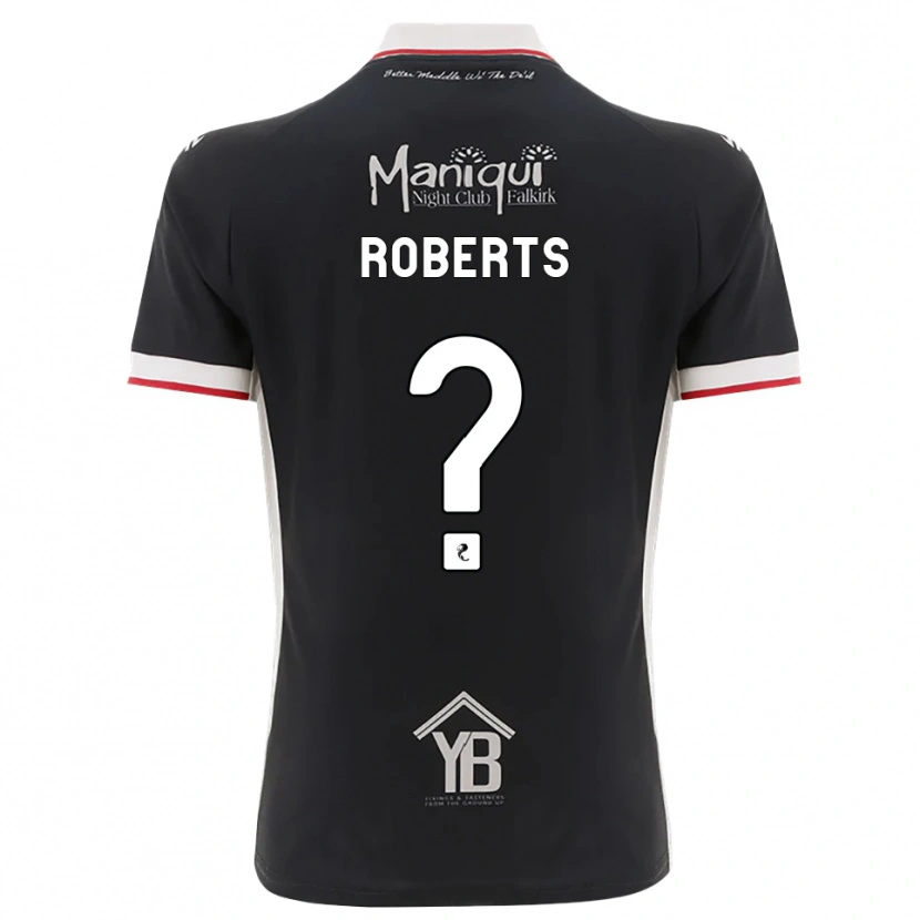 Danxen Men Ellie Roberts #0 Black White Red Home Jersey 2026/27 T-Shirt
