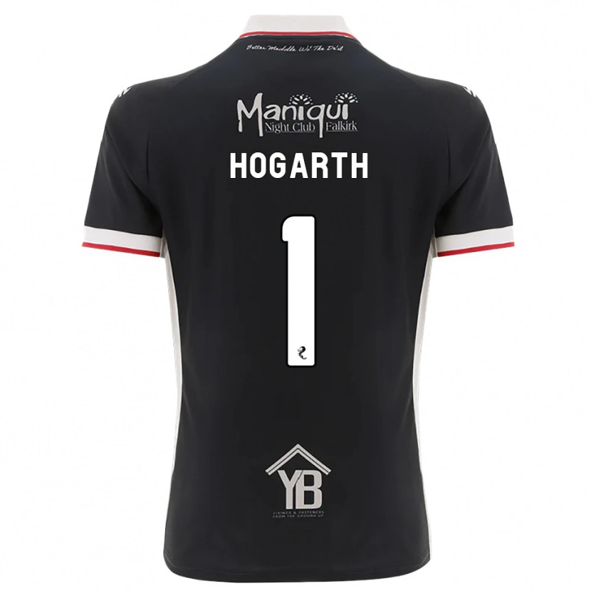 Danxen Men Nicky Hogarth #1 Black White Red Home Jersey 2026/27 T-Shirt