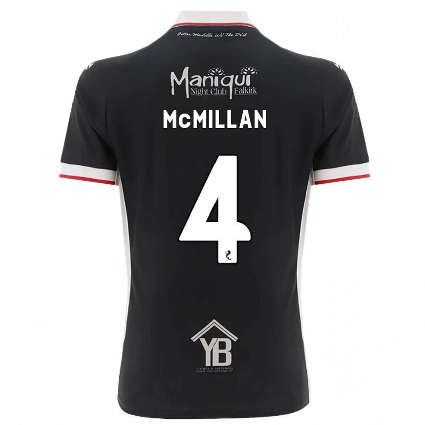 Danxen Men Jack Mcmillan #4 Black White Red Home Jersey 2026/27 T-Shirt