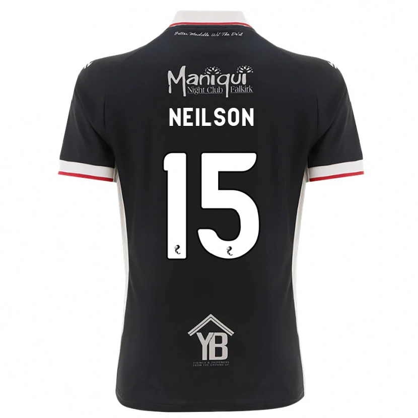 Danxen Men Lewis Neilson #15 Black White Red Home Jersey 2026/27 T-Shirt