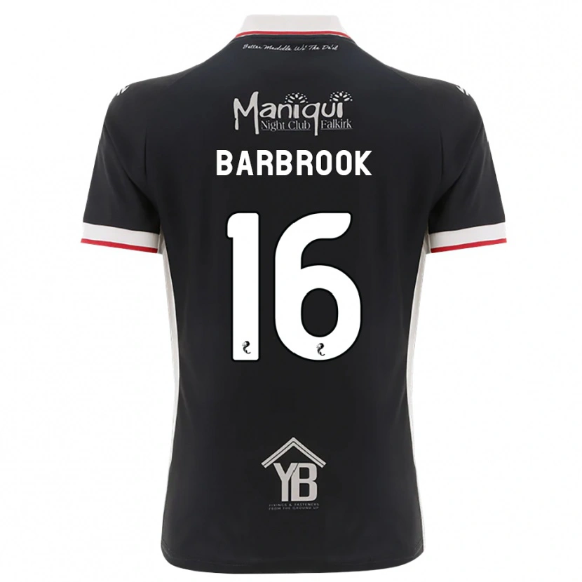Danxen Men Finley Barbrook #16 Black White Red Home Jersey 2026/27 T-Shirt