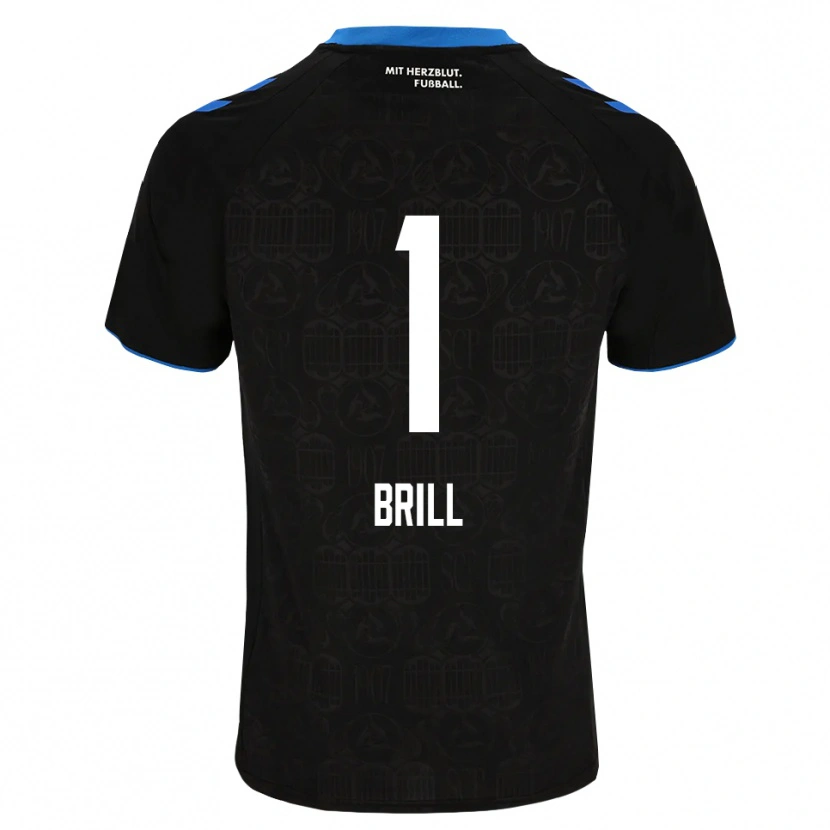 Danxen Men Moritz Brill #1 Black White Red Home Jersey 2026/27 T-Shirt