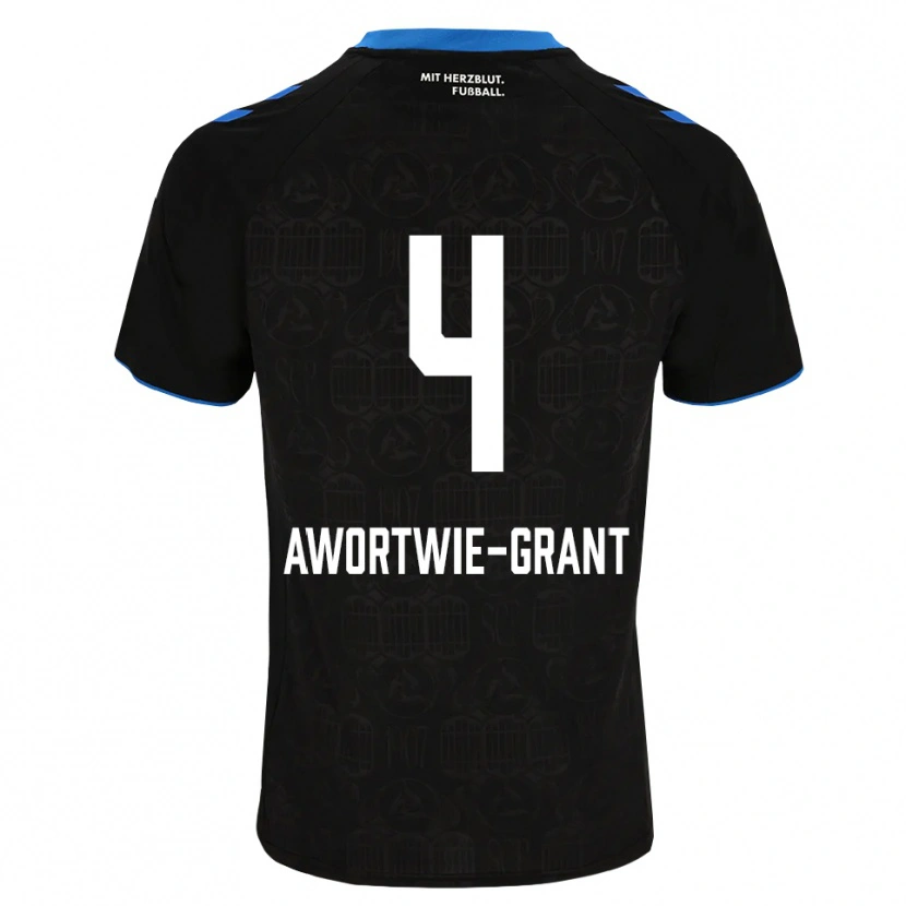 Danxen Men Nyamekye Awortwie-Grant #4 Black White Red Home Jersey 2026/27 T-Shirt