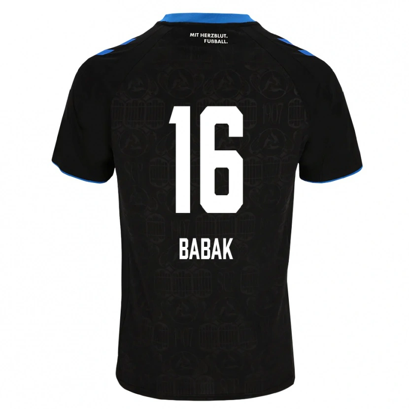 Danxen Men Fedir Babak #16 Black White Red Home Jersey 2026/27 T-Shirt