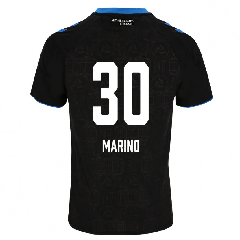 Danxen Men Stefano Marino #30 Black White Red Home Jersey 2026/27 T-Shirt