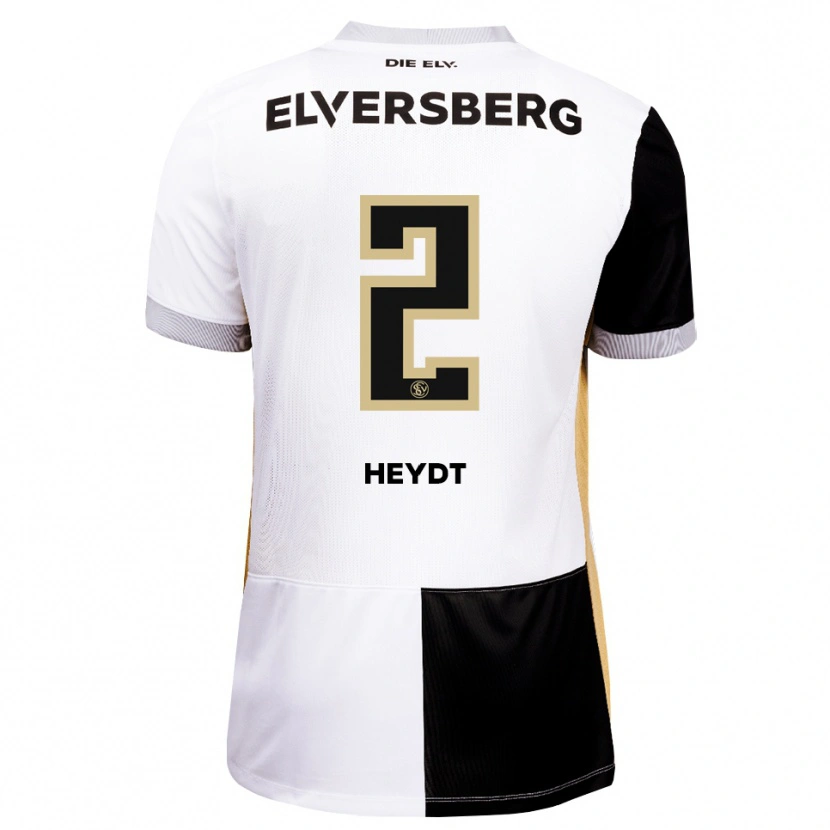 Danxen Men Robin Heydt #2 Black White Brown Home Jersey 2026/27 T-Shirt