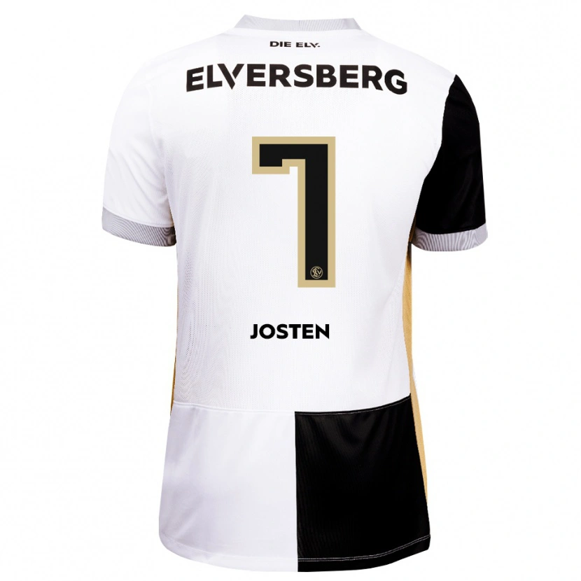 Danxen Men Lena Josten #7 Black White Brown Home Jersey 2026/27 T-Shirt