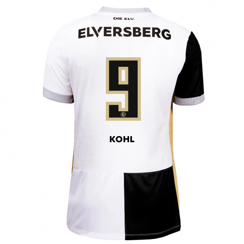 Danxen Men Ohene Köhl #9 Black White Brown Home Jersey 2026/27 T-Shirt