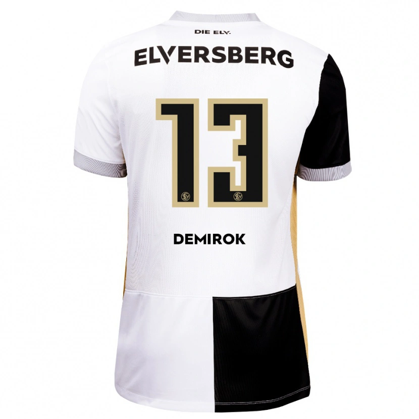 Danxen Men Kaan Demirok #13 Black White Brown Home Jersey 2026/27 T-Shirt
