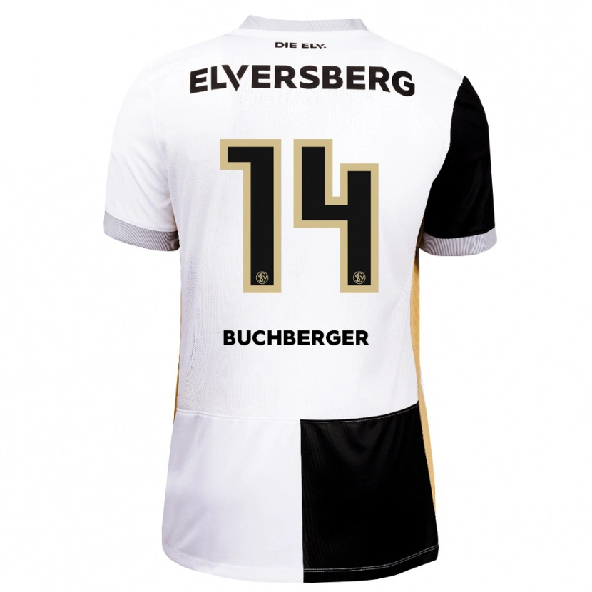 Danxen Men Jonas Buchberger #14 Black White Brown Home Jersey 2026/27 T-Shirt