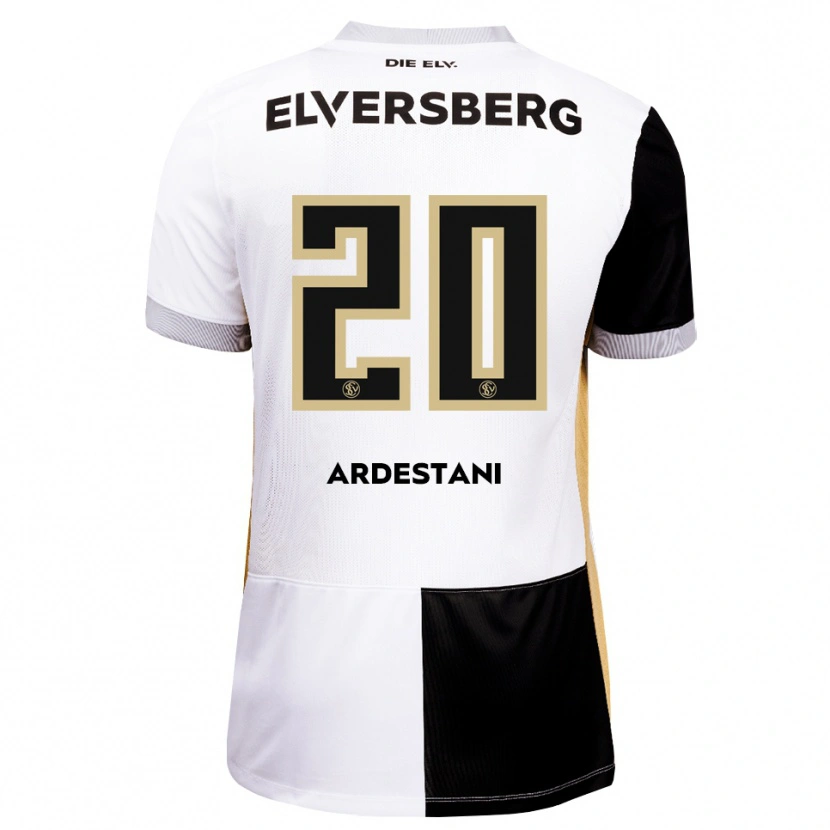 Danxen Men Arman Ardestani #20 Black White Brown Home Jersey 2026/27 T-Shirt