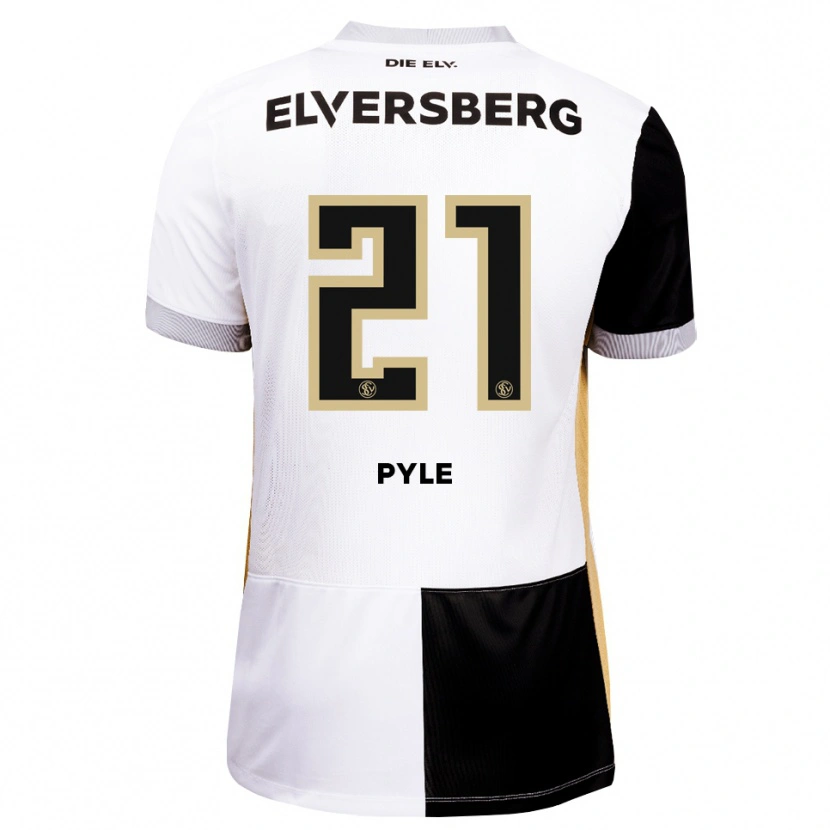 Danxen Men David Pyle #21 Black White Brown Home Jersey 2026/27 T-Shirt