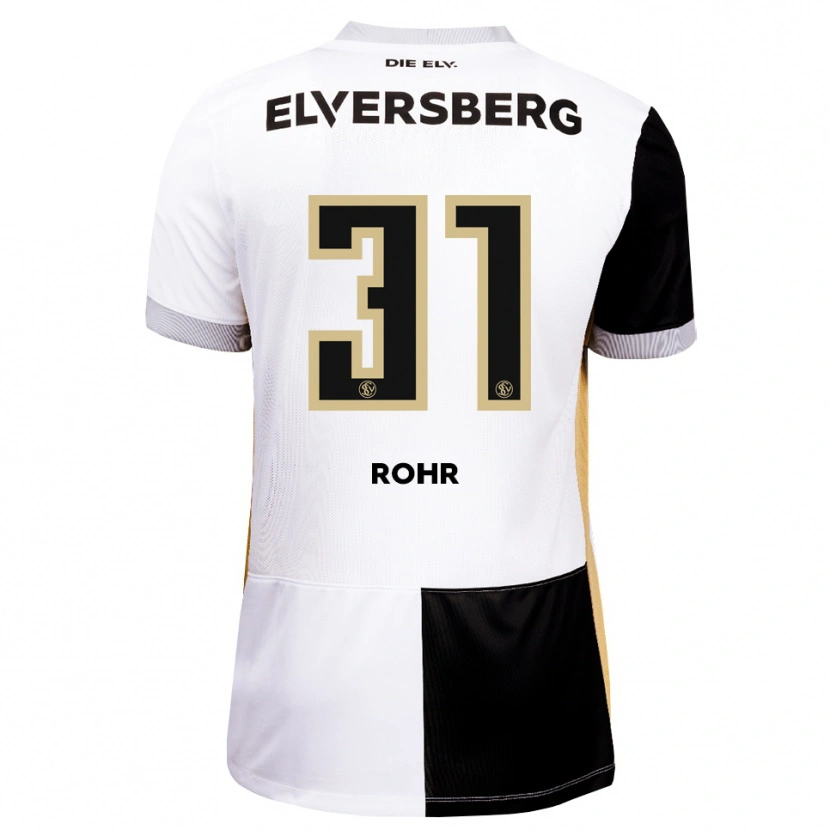 Danxen Men Maximilian Rohr #31 Black White Brown Home Jersey 2026/27 T-Shirt