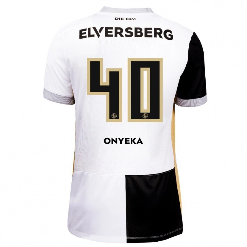 Danxen Men Francis Onyeka #40 Black White Brown Home Jersey 2026/27 T-Shirt