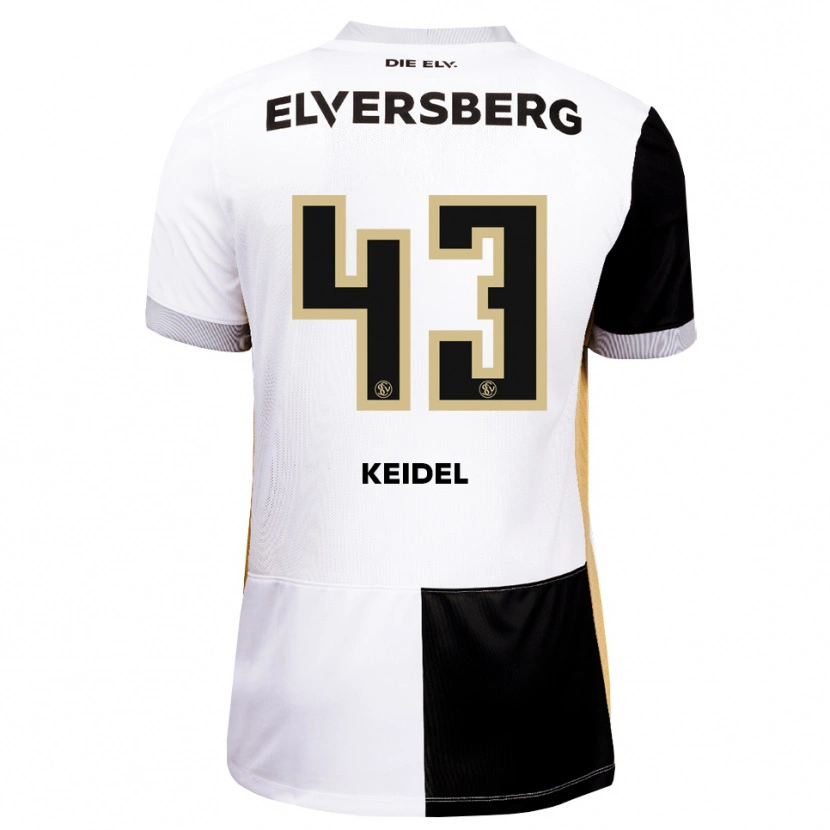 Danxen Men Felix Keidel #43 Black White Brown Home Jersey 2026/27 T-Shirt