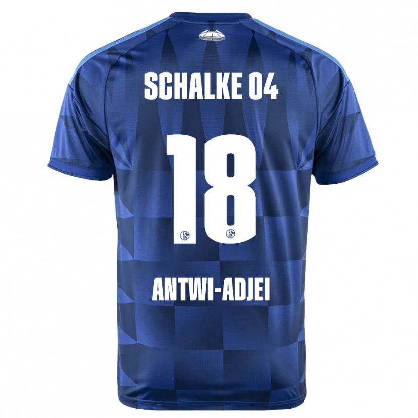 Danxen Men Christopher Antwi-Adjei #18 Dark Blue Yellow White Home Jersey 2026/27 T-Shirt