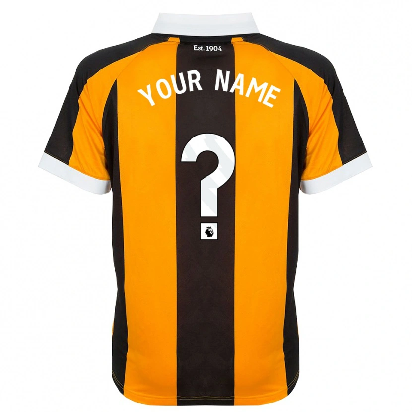 Danxen Men Your Name #0 Orange Black White Home Jersey 2026/27 T-Shirt