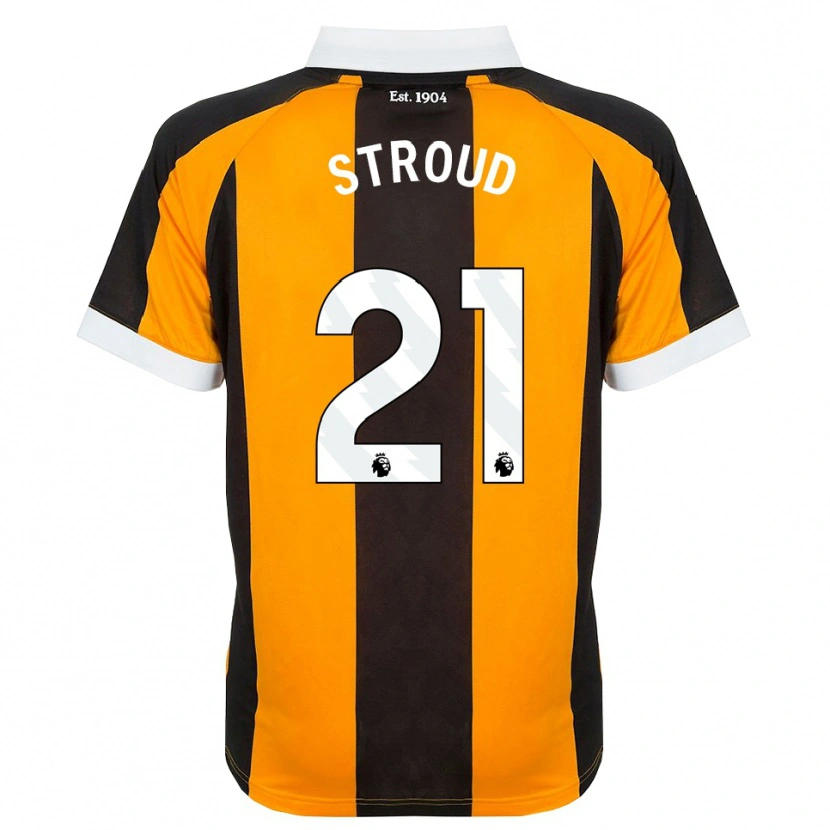 Danxen Men Elliot Stroud #21 Orange Black White Home Jersey 2026/27 T-Shirt