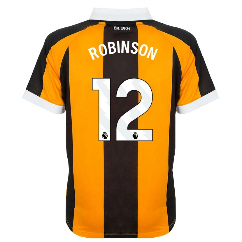 Danxen Men Ben Robinson #12 Orange Black White Home Jersey 2026/27 T-Shirt